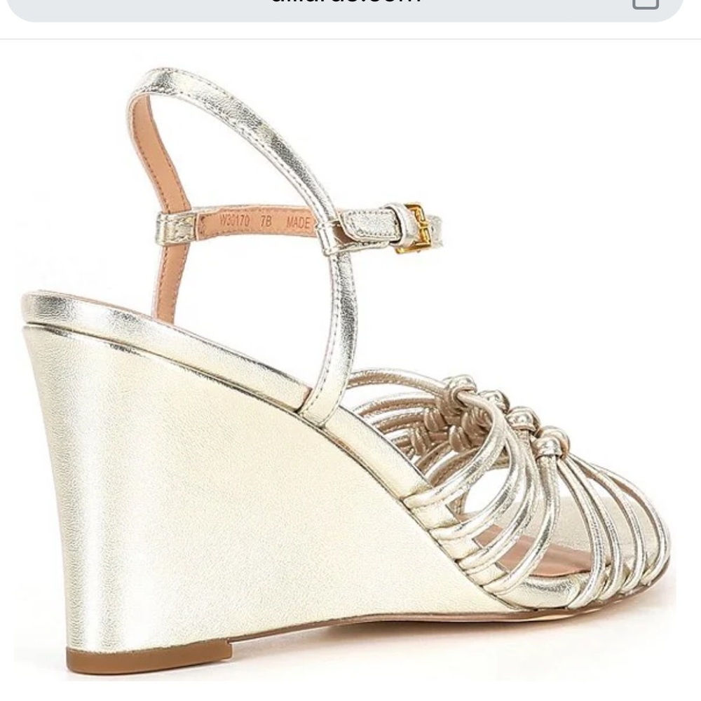Cole Haan Wedge Premium Leather Women’s Sandals  - Size: 8B - Picture 3 of 15